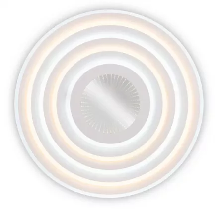 Plafoniera LED Abys 3CCT, 120 W, cu telecomanda, alb