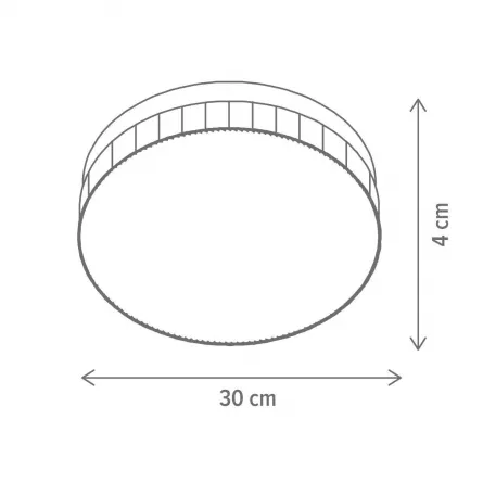 Plafoniera LED, rotunda, Electra, putere 48 W, Klausen KL151078