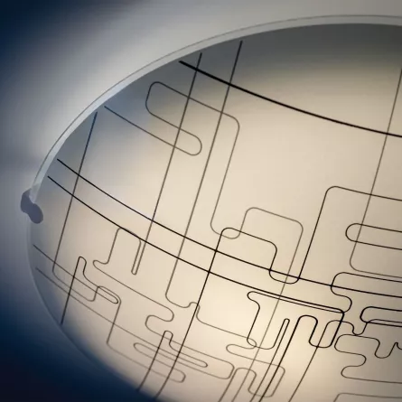 Plafoniera rotunda, Tetrix, diametru 30 cm, Klausen LY 6069