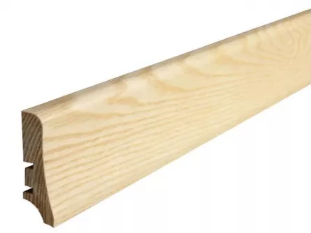 Plinta Barlinek din lemn Frasin P20 dimensiune 220x6 cm grosime 12 mm culoare frasin