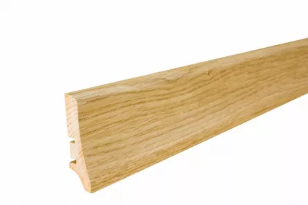 Plinta Barlinek din lemn Stejar P20 dimensiune 220x6 cm grosime 12 mm culoare stejar
