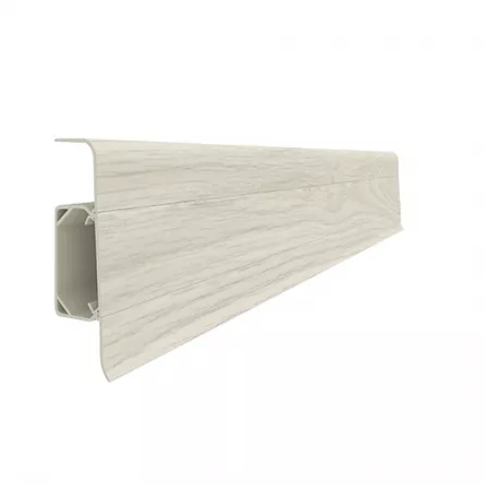 Plinta parchet din PVC Vox 602 cu canal dimensiune 250x6.66 cm culoare platan arizona