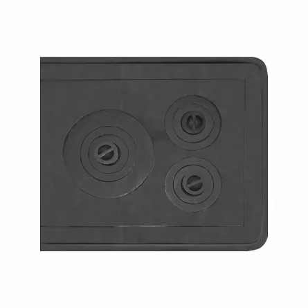Plita de fonta cu rama 660090, dimensiune 622 x 540 mm