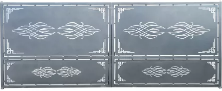 Poarta mare M159 LXX, dimensiune 4 x 1,65 m