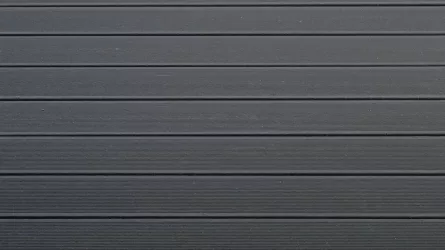 Podele pentru terase, culoare gri riflate, WPC, dimensiuni 28 x 127 x 3150 mm