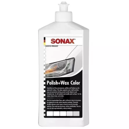 Polish&Wax NanoPro SONAX pentru culoarea alba 250 ml