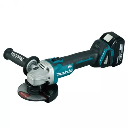 Polizor unghiular Makita DGA 504RTE 182 cu doi acumulatori LI-ION de 5 Ah