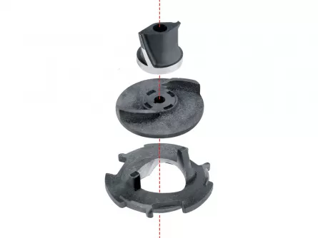 Pompa de drenaj cu tocator, Yato  YT-85350, putere 750 W