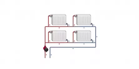 Pompa de recirculare GRUNDFOS ALPHA1 32-60 180 mm