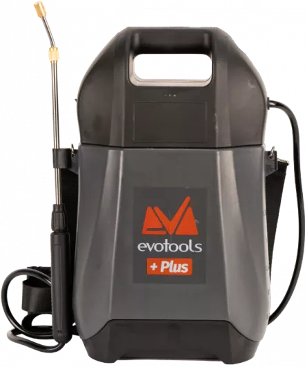 Pompa de stropit Evotools Plus 683216, capacitate 8 L, cu acumulator Pompa de stropit Evotools Plus 683216, capacitate 8 L, cu acumulator