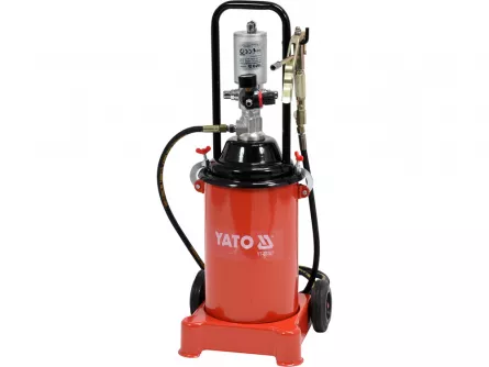 Pompa pneumatica pentru gresat, capacitate 12 L, Yato YT-07067