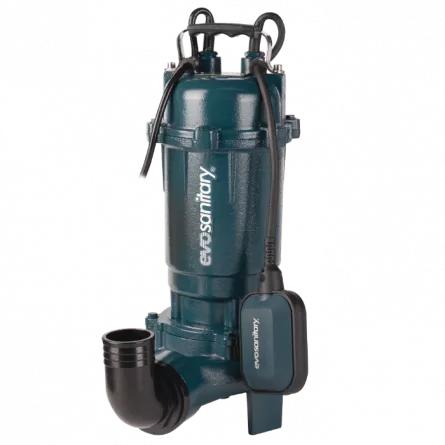 Pompa submersibila cu tocator Evosanitary WQD10-10-0.75DF, 750 W