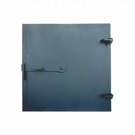 Portita pentru horn, dimensiune 20 x20 cm, vopsita cu vopsea rezistenta la temperaturi, culoare neagra