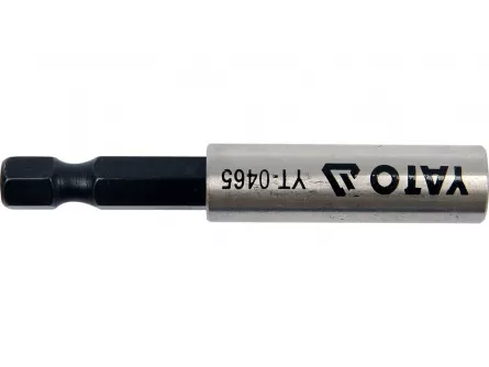 Prelungitor magnetic pentru biti, lungime 60 mm, prindere 1/4&rdquo;, Yato YT-0465