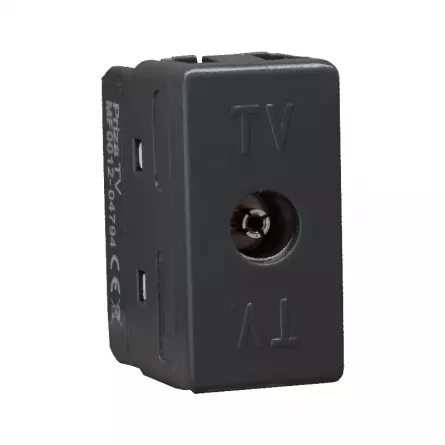 Priza modulara TV gri inchis 2003A Stil