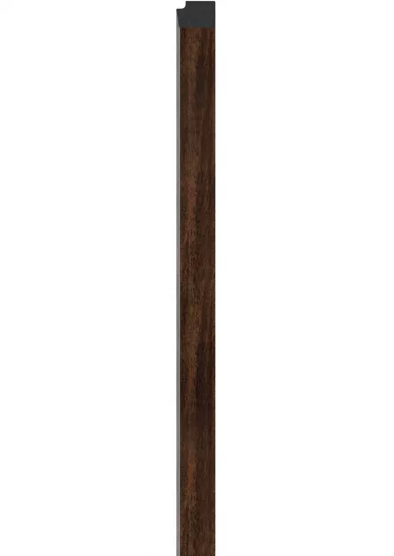 Profil de finisare dreapta pentru panou LINERIO L-LINE CHOCOLATE, 2650 x 32 mm