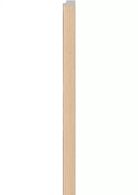Profil de finisare dreapta pentru panou LINERIO M-LINE NATURAL, 2650 x 26 mm