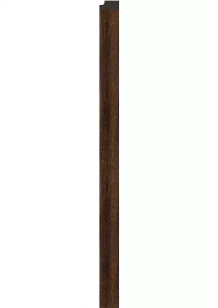 Profil de finisare dreapta pentru panou LINERIO M-LINE CHOCOLATE, 2650 x 26 mm