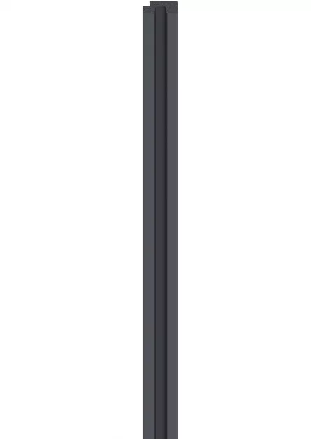 Profil de finisare dreapta pentru panou LINERIO S-LINE ANTRACIT, 2650 x 35 mm