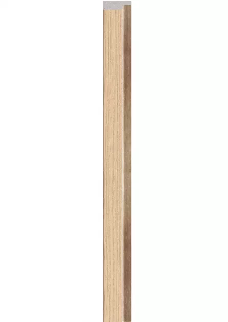 Profil de finisare stanga pentru panou LINERIO M-LINE NATURAL, 2650 x 42 mm