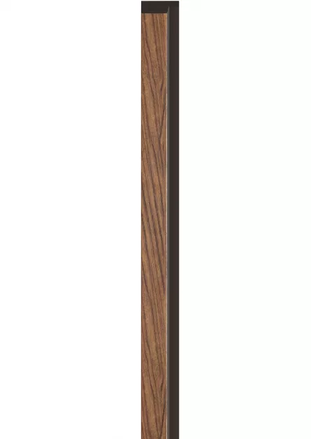 Profil de finisare stanga pentru panou LINERIO M-LINE MOCCA, 2650 x 42 mm