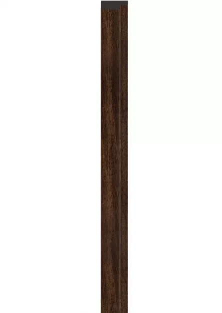 Profil de finisare stanga pentru panou LINERIO M-LINE CHOCOLATE, 2650 x 42 mm