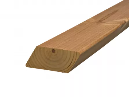 Profil fatada pin termotratat, paralelogram SSS, dimensiuni 26 x 68 x 3600 mm