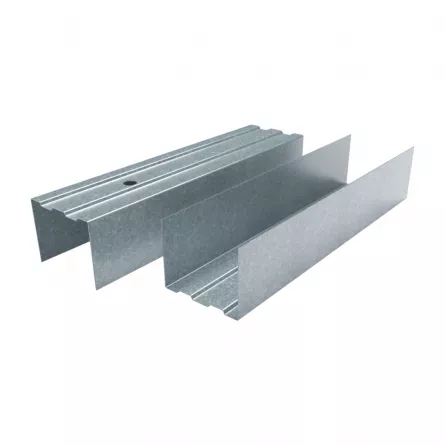 Profil gips carton Rufster din tabla zincata UW50 4 m 0.6 mm grosime