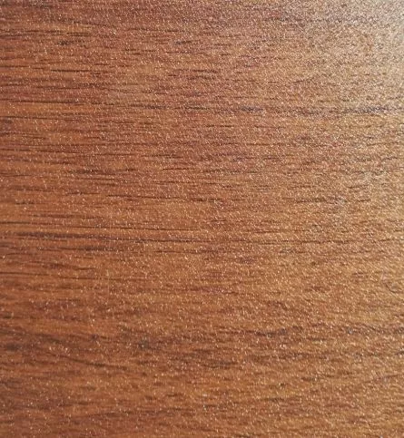 Profil U pentru jaluzea de gard Rufster ZT125, grosime tabla 0,45mm, dimensiuni 30 x 40 mm, Stejar Dark, lucios, lungime variabila