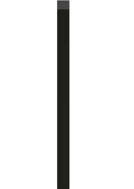Profil universal S/M-LINE LINERIO BLACK, 2650 x 25 mm