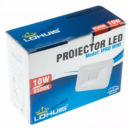 Proiector cu LED IPEO MINI 10 W, temperatura de culoare 6500 K