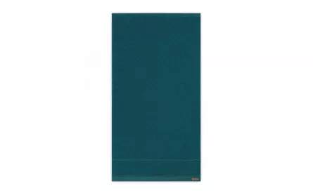 Prosop bumbac 100% organic Queen, 70 x 140 cm, 650 g, turcoaz