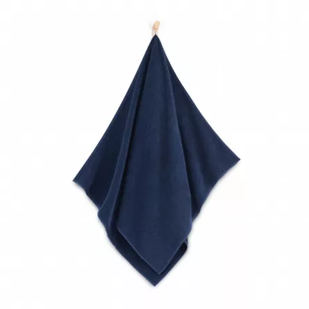 Prosop bumbac egiptean Lichi 2, 70 x 140 cm, 400 g, albastru