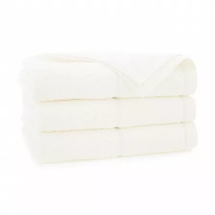 Prosop bumbac egiptean Makao, 50 x 90 cm, 450 g, crem