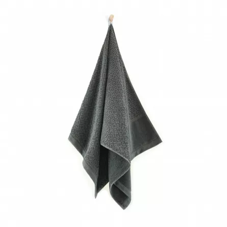 Prosop bumbac egiptean Makao, 70 x 140 cm, 450 g, grafit