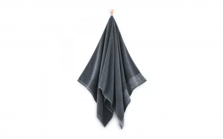 Prosop bumbac egiptean Ravenna, 70 x 140 cm, 450 g, antracit
