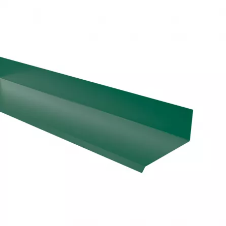 Racord perete Rufster Eco 0,45 mm grosime 6020 MS verde-crom mat structurat