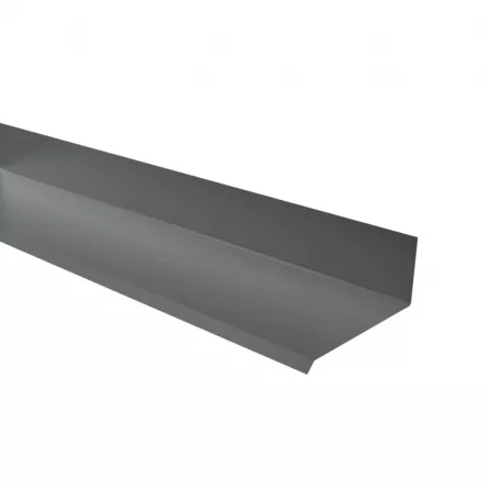 Racord perete Rufster Premium 0,5 mm grosime 7016 MS gri-antracit mat structurat