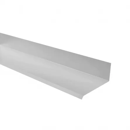 Racord perete Rufster Premium 0,5 mm grosime 9006 gri-aluminu