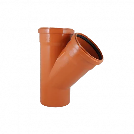 Ramificatie PVC D125/125 45*
