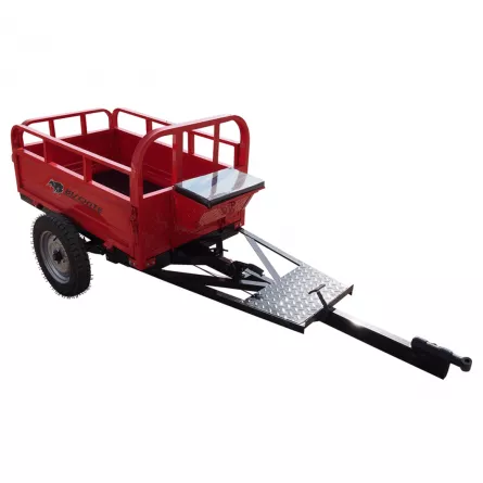 Remorca Bisonte BTA 500 R, capacitate incarcare 500 kg