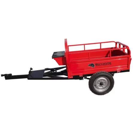 Remorca Bisonte BTA 500 R, capacitate incarcare 500 kg