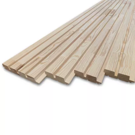 Riflaj din lemn de pin FJ 32 x 105 x 2750 mm