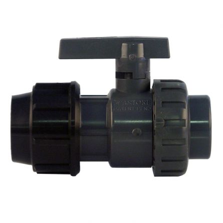 Robinet apa PEHD D40x1 1/4 FI cu mufa de 40 mm