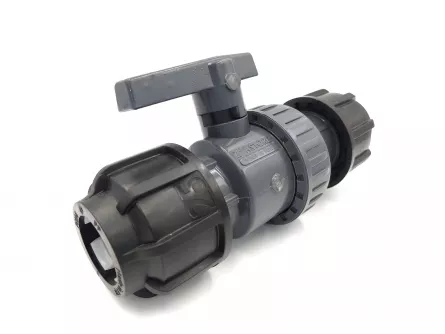 Robinet apa PEHD D25x3/4 FI cu mufa de 25 mm