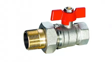 Robinet cu bila+olandez dimensiuni 11/2 filet I-E culoare crom