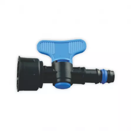 Robinet pentru tub de picurare 16 x 3/4 FI
