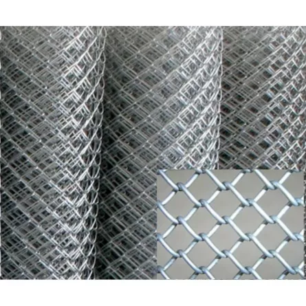 Rola sarma zincata impletita ochi 50x50 mm inaltime 1.5 m grosime fir 2.0 mm lungime 10 m pentru imprejmuiri