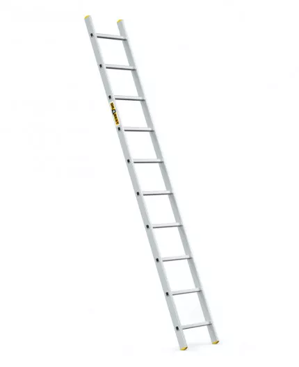Scara aluminiu DraBest 1 x 10 trepte, 150 kg sarcina suportata