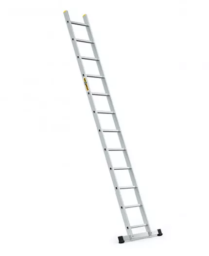 Scara aluminiu DraBest 1 x 12 trepte, 150 kg sarcina suportata